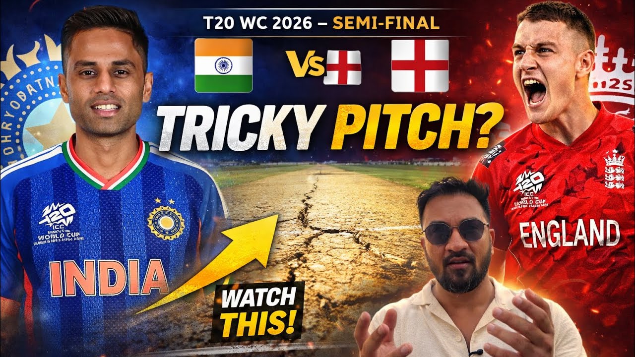 Tricky Pitch at Wankhede? India vs England T20 WC Semi Final Big Twist