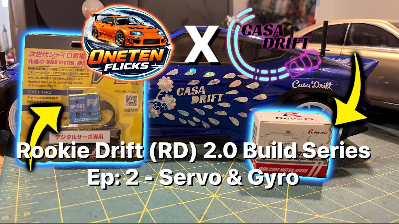 リョク太郎ページ Yokomo RD 2.0 Beginner Build Series - Ep: 2 Servo (ReveD RSST) and