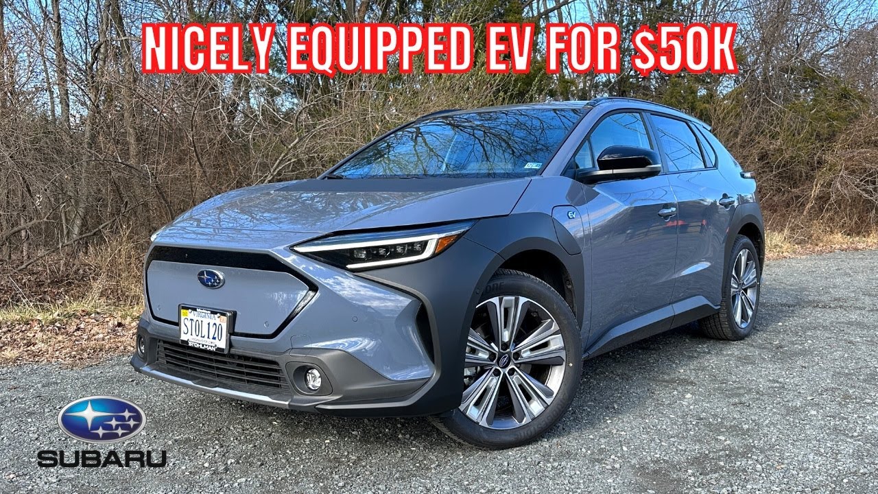 2023 Subaru Solterra Limited - REVIEW and POV DRIVE - It's Actually Really Good