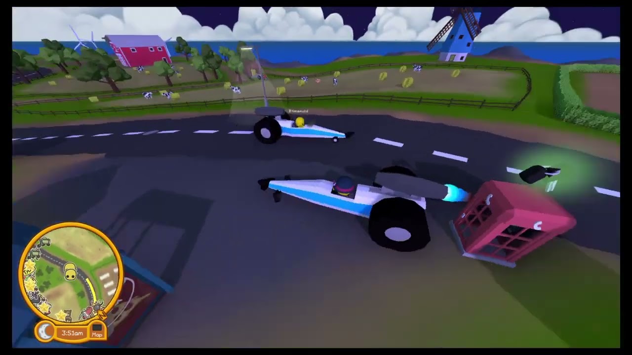 Helping my noob friend to become pro in wobbly life