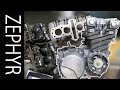 ゼファー400 シリンダーヘッド 分解 ＆ バルブすり合わせ 作業記録