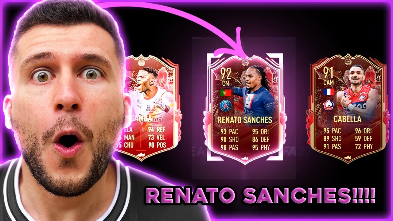 INSANO! TIREI O RENATO SANCHES NA PREMIAÇÃO DA WL!!! ABRI VÁRIOS FIFA POINTS ATRÁS DE TOTS!! FIFA 23