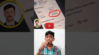 Mr Beast Monthly Income Revealed #shorts #viral #tranding #mrbeast #income