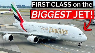 Emirates First Class A380  25 Hours Cairo to New York