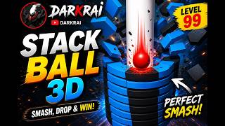 STACK BALL 3D 🔥 Satisfying Level Smash Gameplay! screenshot 1