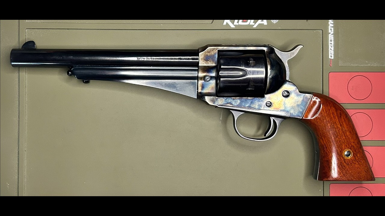 CAW Remington M1875 2nd ブラックリボルバー Remington M1875 - YouTube