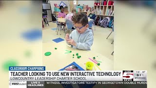 VIDEO: Classroom Champions: Elementary teacher seeks new technology to help students interact mor...