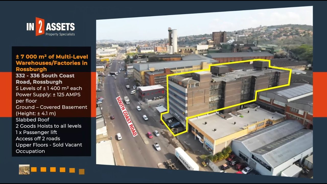 ± 7000 m² of MultiLevel Warehouses 332336 South Coast Road, Rossburgh