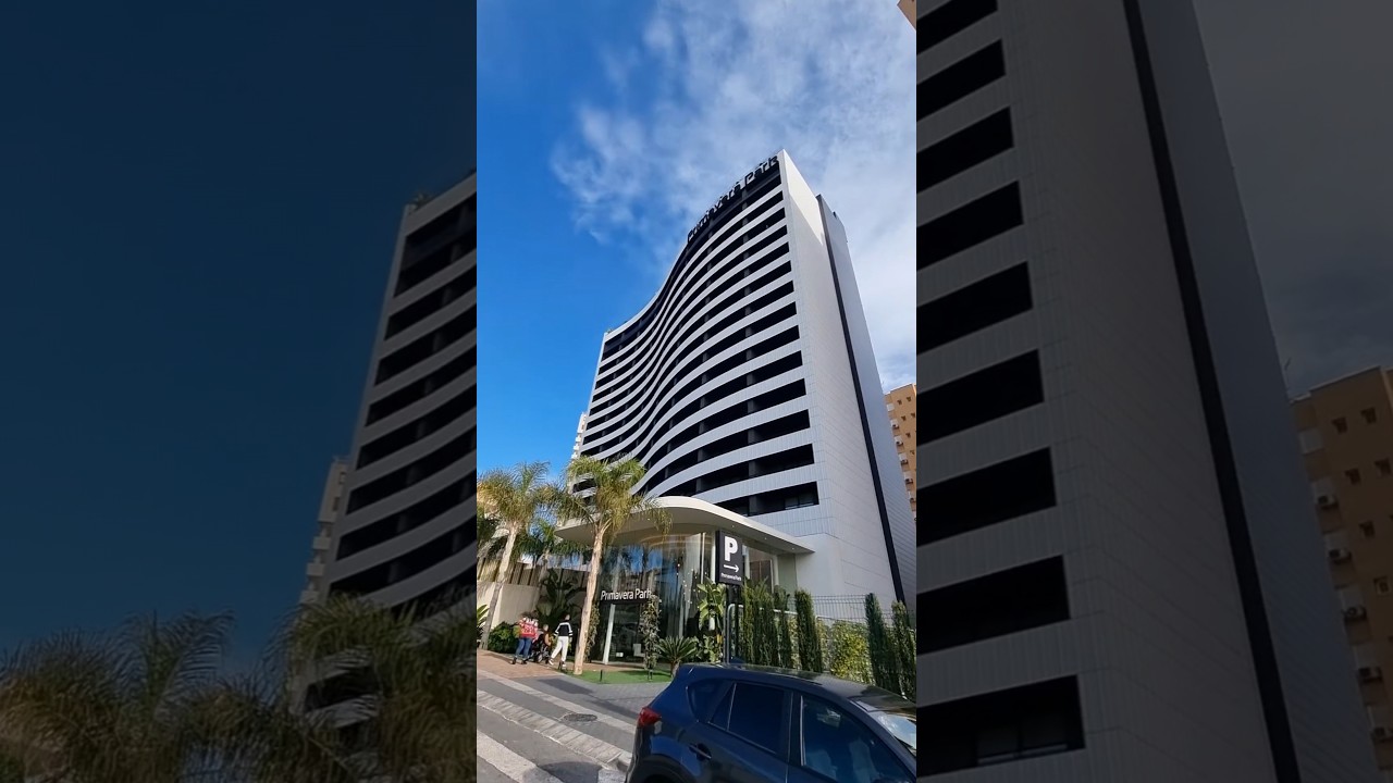 Ever Been On The Top Off The Primavera Park Hotel In Benidorm? 