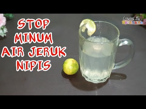 7 Bahaya Minum Air Perasan Jeruk Nipis / Lemon Secara Langsung