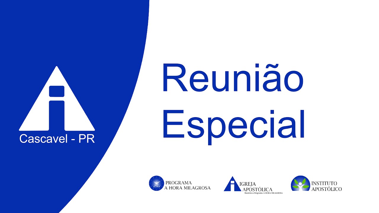 Reunião Especial - 01/03/2026 - Cascavel/PR