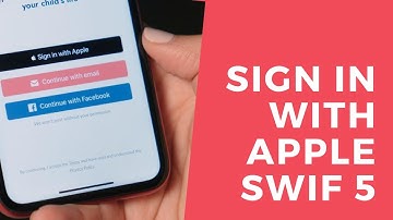 Implement sign in with apple using swift | Xcode 12
