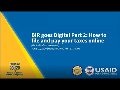 BIR goes Digital Part 2: How to file and pay your taxes online (For Individual taxpayers)