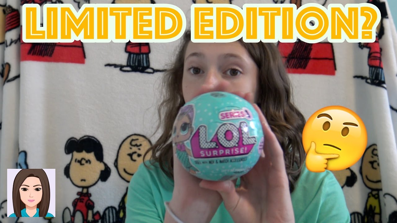Opening An LOL Surprise Doll! Will It Be A Limited Edition? - YouTube