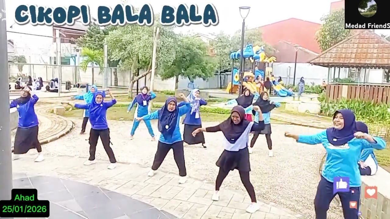 CIKOPI BALA BALA - 27/02/26 - Santai Senam Bersama,- #senamsantai #jakartabarat