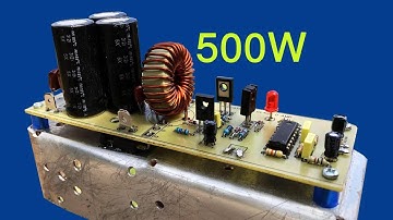 How to make amplifier Class D TL494 power 45VDC to 100VDC