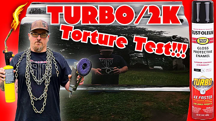 Rustoleum (Turbo Spray Paint) & (2K Clear) TORTURE Test!!! Will It Last???