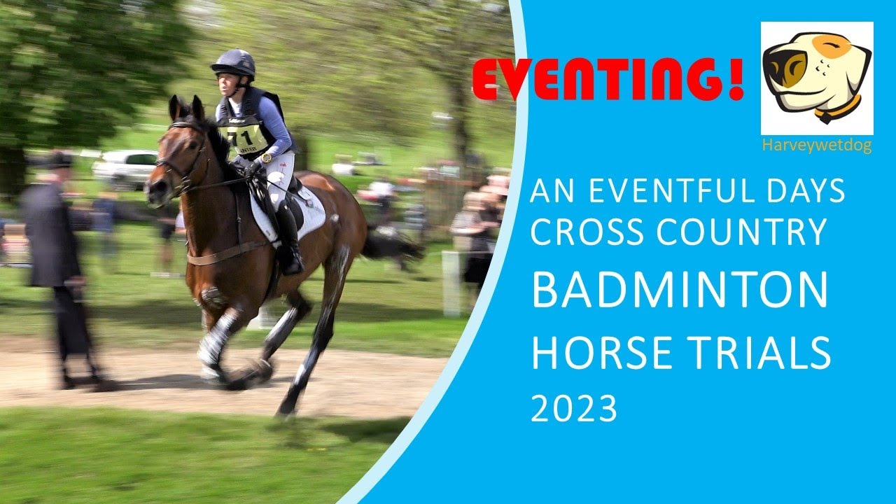 Unique cross country action from the Badminton Horse Trials 2023 YouTube