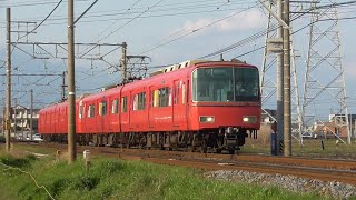 名鉄6822F+6046F 1790レ普通東岡崎 大山寺駅~徳重・名古屋芸大駅間