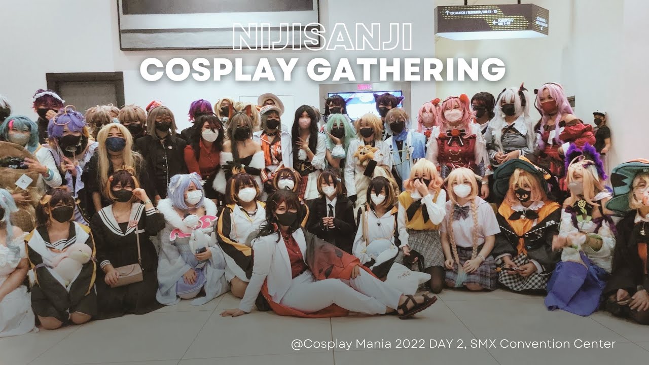 NIJISANJI COSPLAY MEETUP/MINI PHOTOSHOOT | Highlights | Cosplay Mania ...