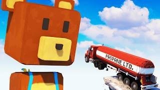Cars vs Super Bear Adventure (Teardown)