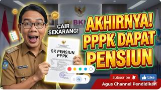 RESMI DIUMUMKAN! PPPK Akhirnya Dapat Uang Pensiun Penuh, Cek Aturan Barunya Disini!