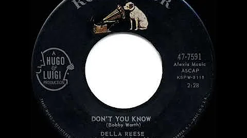 1959 HITS ARCHIVE: Don’t You Know - Della Reese (a #1 record)