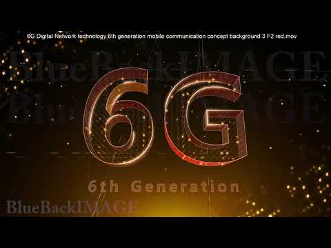 6G Digital Network technology 6th generation mobile communication ...