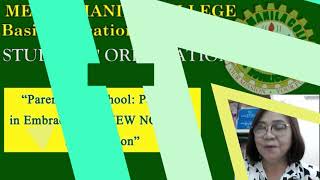 Basic Education Department General Orientation