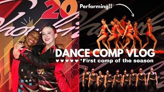 Dance Compeion Vlog First Comp Of The Season