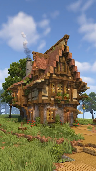 Minecraft Medieval House Build
