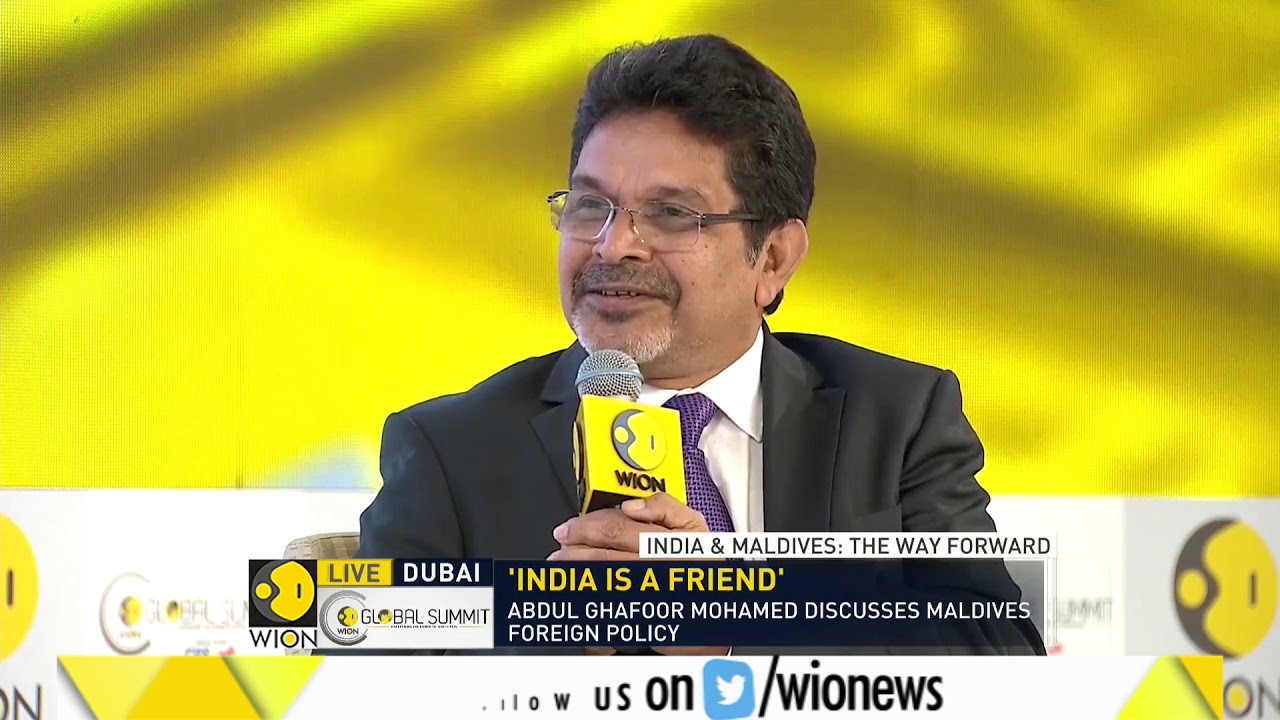 In conversation with His Excellency Abdul Ghafoor Mohammed