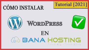 ► Cómo instalar WordPress en Banahosting *2023*