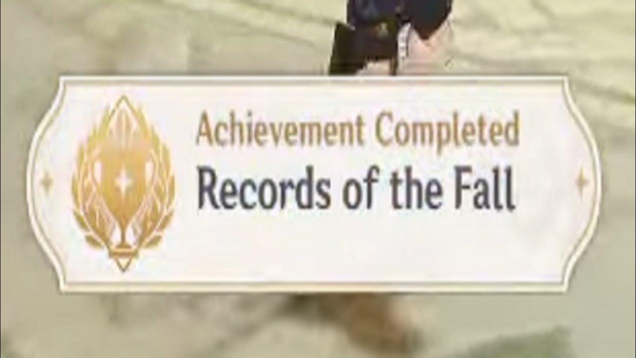 Records of the Fall Easy Achievement | Easy Primogems | Fast Primogems