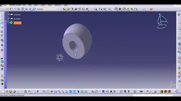 Catia V5 Part Design  shaft command