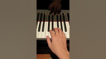 C harmonic minor scale hands separate piano
