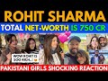 Rohit sharma total networth 750cr   rohit rocks pakistani shocks