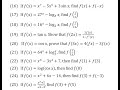 2 Marks QNO: 16 to 25 Part -3 | Chapter 1 Function Sem-2