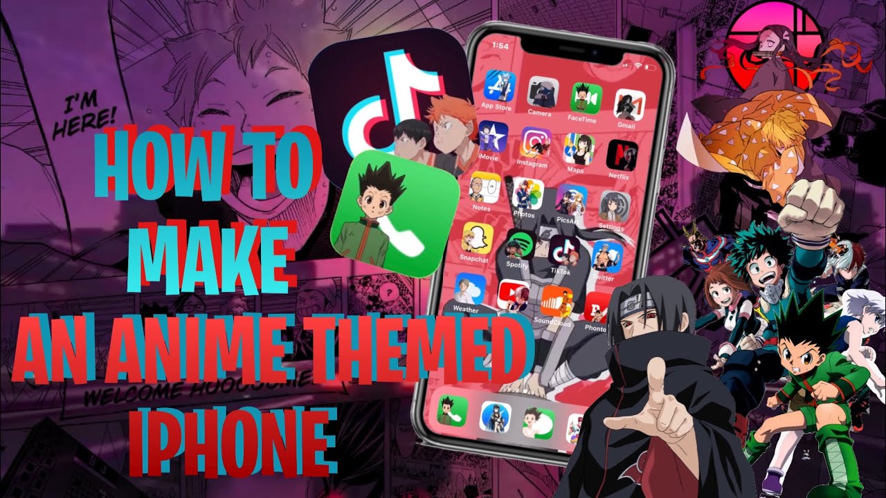Anime themes for Apple iPhone 5