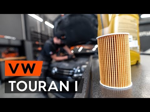 Hvordan bytte oljefilter og motorolje der på VW TOURAN 1 (1T3) [BRUKSANVISNING AUTODOC]