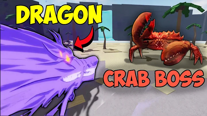 Using SUIRYU DRAGON Against CRAB BOSS BATTLE.. 😈 | The Strongest Battlegrounds