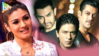 Raveena Tandon’s EXCLUSIVE Khan Quiz | Shah Rukh Khan | Salman Khan | Aamir Khan