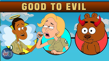 Brickleberry Characters: Good to Evil