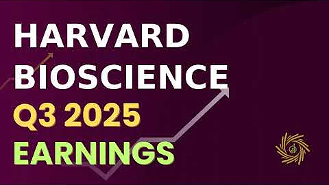 Harvard Bioscience, Inc  HBIO Q3 2025 Earnings Call