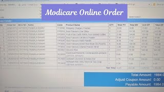 How to place modicare online order from laptop 💻 screenshot 4