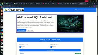 AI Postgresql query project real databse