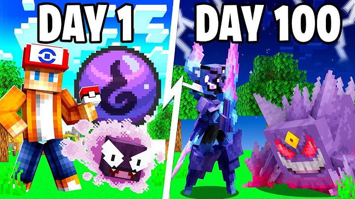 I Spent 100 DAYS as a GHOST TRAINER in Pokémon Minecraft Vs my Rival! (Duos Cobblemon)