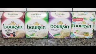 Boursin Cheese: Fig & Balsamic, Garlic & Fine Herbs, Shallot & Chive and Chimichurri Review