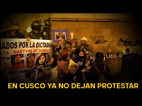 En Cusco, la gente ya no puede protestar porque los reprimen violentamente