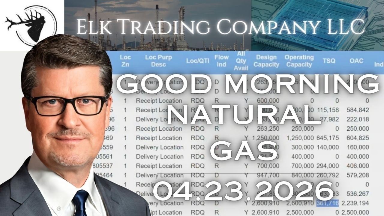 Daily Natural Gas Report - May Futures (NGK26 @ 2.648) | 04.23.2026